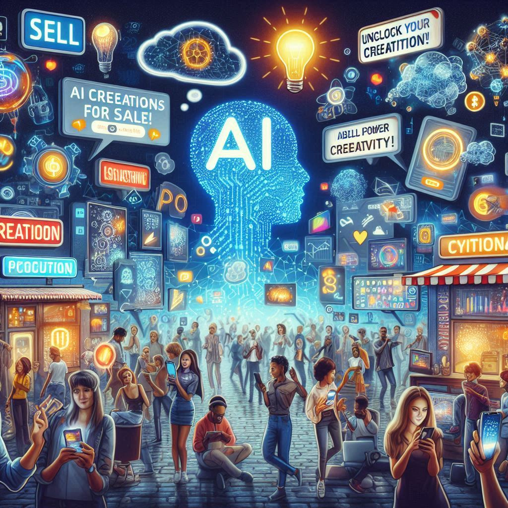 Creating and Selling AI-Generated Content: A Step-by-Step Guide